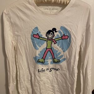 Life Is Good long sleeved